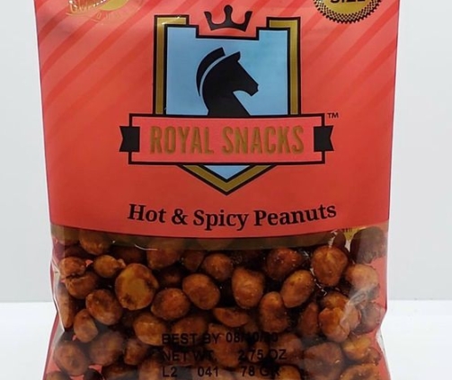 Royal Snacks hot and spicy peanuts